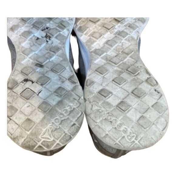 Reebok Running Shoes Sneakers Gray Smooth Fuse Technology Memory Foam Insoles 9 - Picture 10 of 11